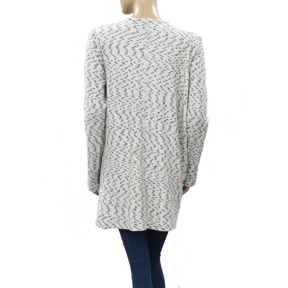 Soft Surroundings Embroidered Coverup Tunic Top Front Open Comfy S - Picture 3 of 4